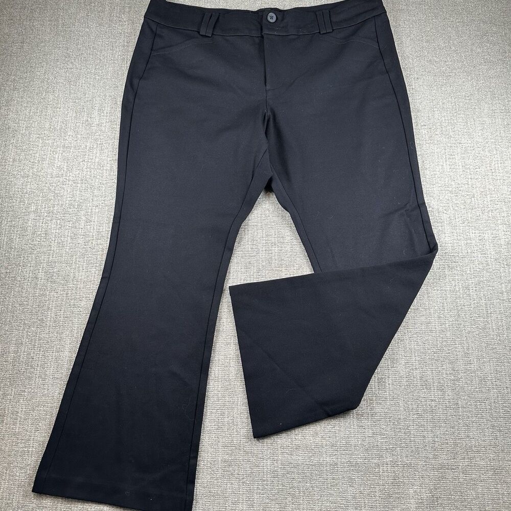 Torrid Studio Collection Black Bootcut Dress Pants Stretch Career Plus Size 18S
